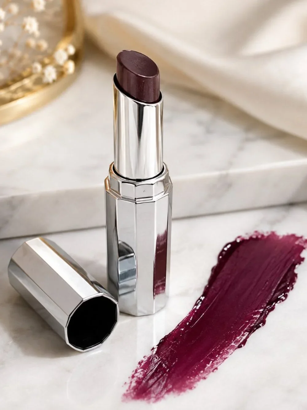 SEPHORA COLLECTION Rouge Lacquer Lipstick – 01 Power Suit – FULL SIZE - sealed